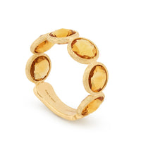 Marco Bicego 18K Yellow Gold Yellow Quartz Jaipur Ring
