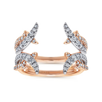 Gabriel & Co. 14K Gold Jacket Wedding Band - NAGI