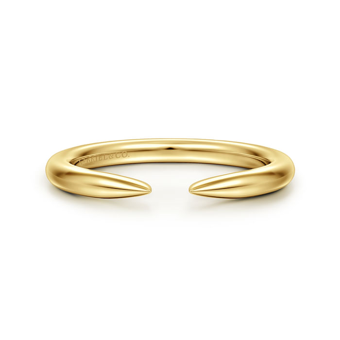 Gabriel & Co. 14K Yellow Gold Thin Band - NAGI