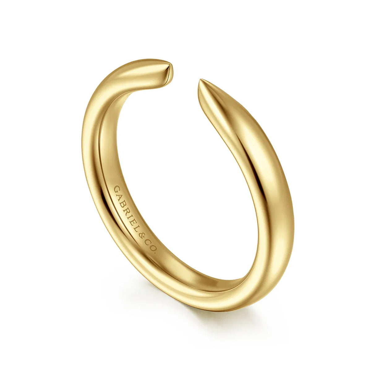 Gabriel & Co. 14K Yellow Gold Open Band - NAGI
