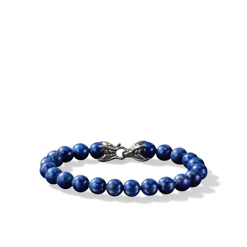 David Yurman Gents Lapis Spiritual Beads Bracelet