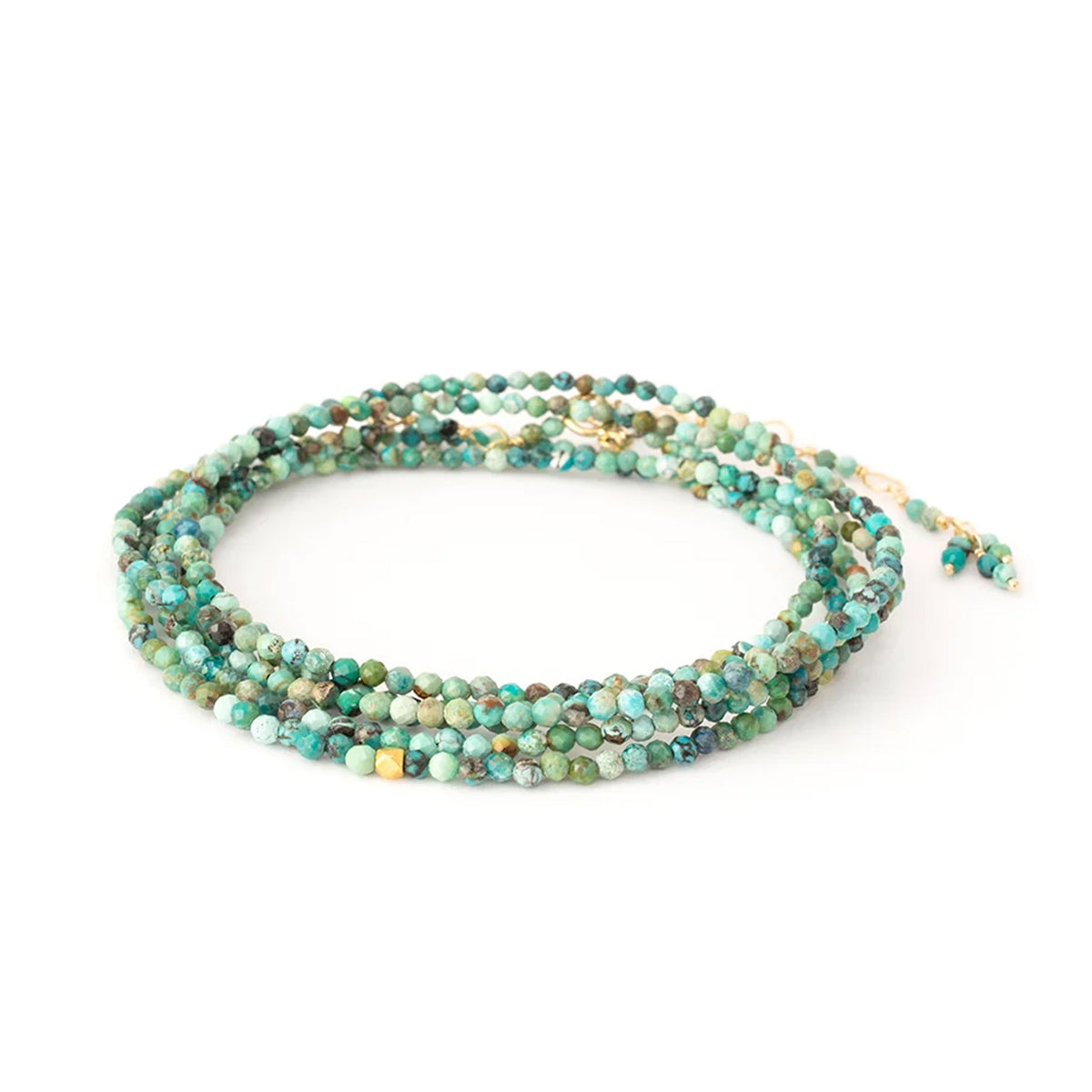 Anne Sportun Turquoise Wrap Bracelet Necklace