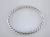 Pre-owned David Yurman Stax Cable Silver Bracelet 5MM