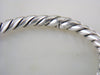 Pre-owned David Yurman Stax Cable Silver Bracelet 5MM