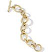 DY Mercer Bracelet in 18K Yellow Gold with Pave Diamonds