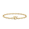 DY Madison® Toggle Chain Bracelet in 18K Yellow Gold with Diamonds