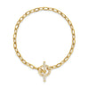 DY Madison® Toggle Chain Bracelet in 18K Yellow Gold with Diamonds