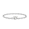 DY Madison® Toggle Chain Bracelet in Sterling Silver with Diamonds