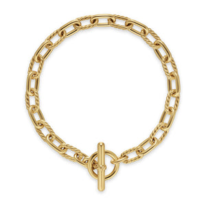 DY Madison® Toggle Chain Bracelet in 18K Yellow Gold