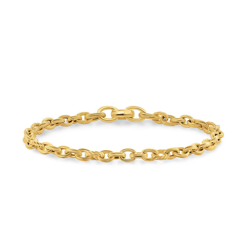 DY Mercer® Petite Chain Bracelet in Sterling Silver, 4.5mm