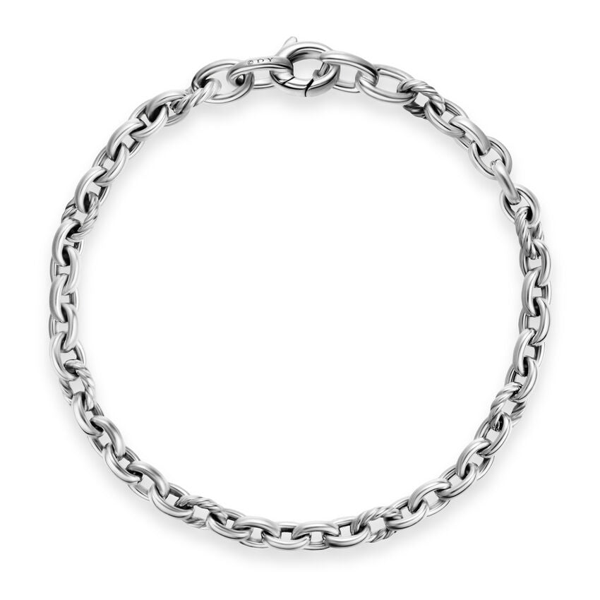 DY Mercer® Petite Chain Bracelet in Sterling Silver, 4.5mm - NAGI
