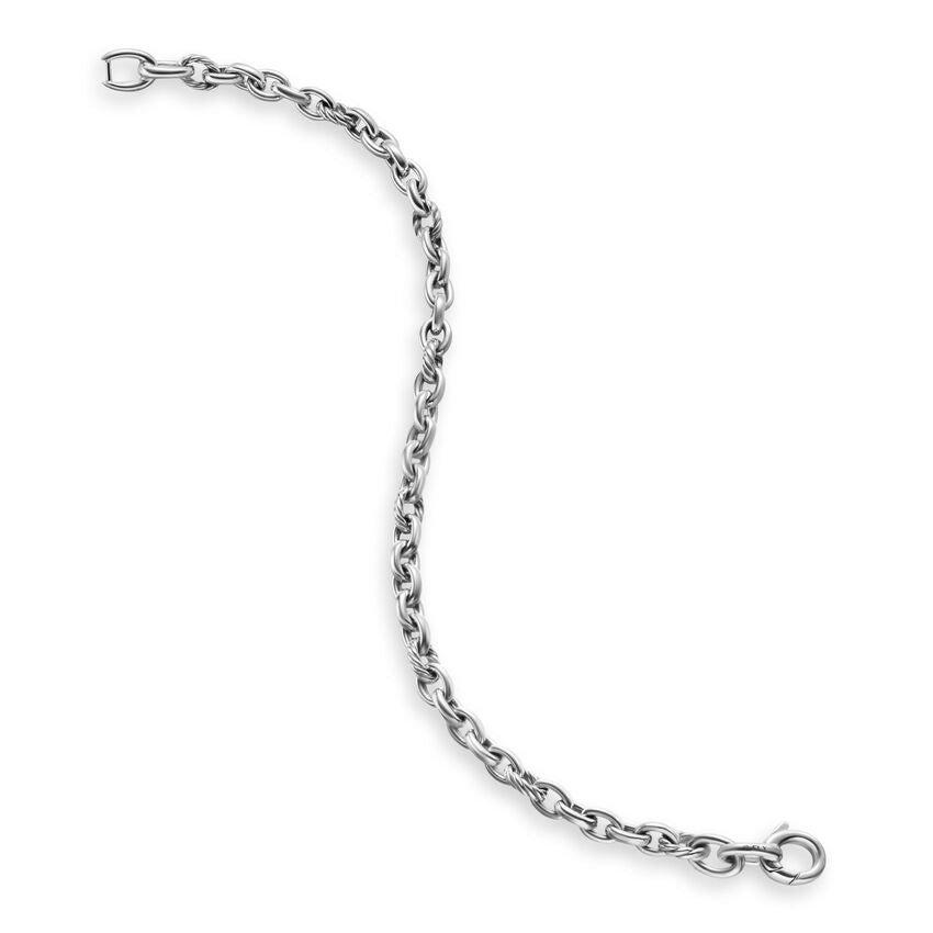 DY Mercer® Petite Chain Bracelet in Sterling Silver, 4.5mm
