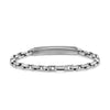 DY Gents Streamline® ID Bracelet in Sterling Silver, 6.7mm