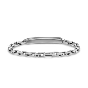 DY Gents Streamline® ID Bracelet in Sterling Silver, 6.7mm