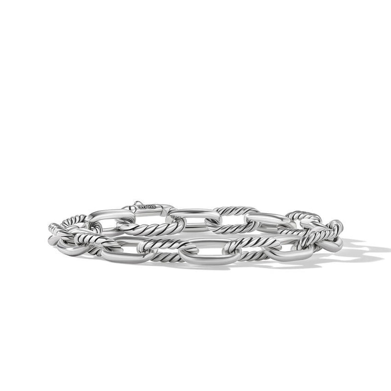 DY Gents Madison Chain Bracelet in Sterling Silver, 8.5MM