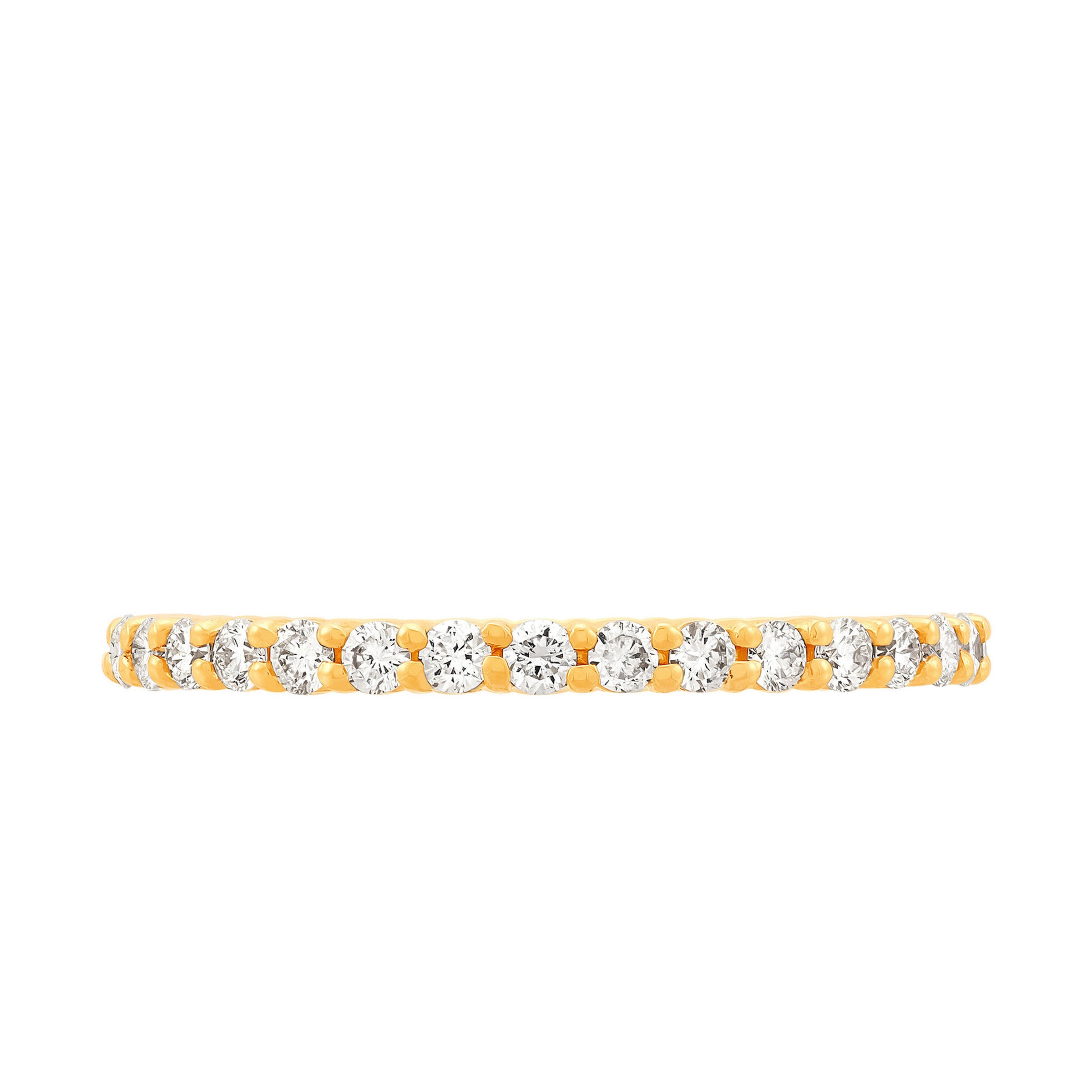 Lab Diamond Wedding Band - NAGI