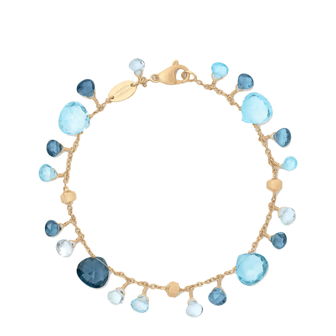 Marco Bicego 18K Yellow Gold Mixed Topaz Single-Strand Bracelet