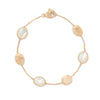 Marco Bicego 18K Yellow Gold Siviglia Mother of Pearl & Gold Bracelet