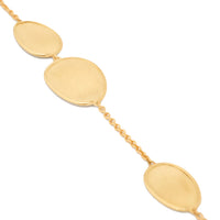 Marco Bicego 18K Yellow Gold Lunaria Petal Station Bracelet
