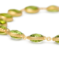 Marco Bicego 18K Yellow Gold Peridot Jaipur Collection Bracelet