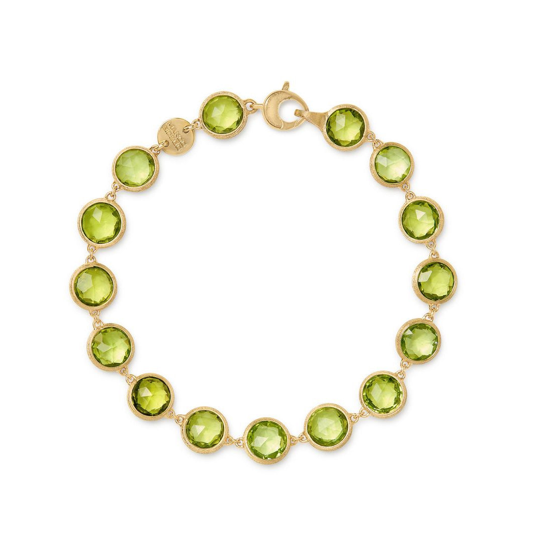 Marco Bicego 18K Yellow Gold Peridot Jaipur Collection Bracelet
