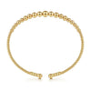 Gabriel 14K Yellow Gold Bujukan Open Bangle