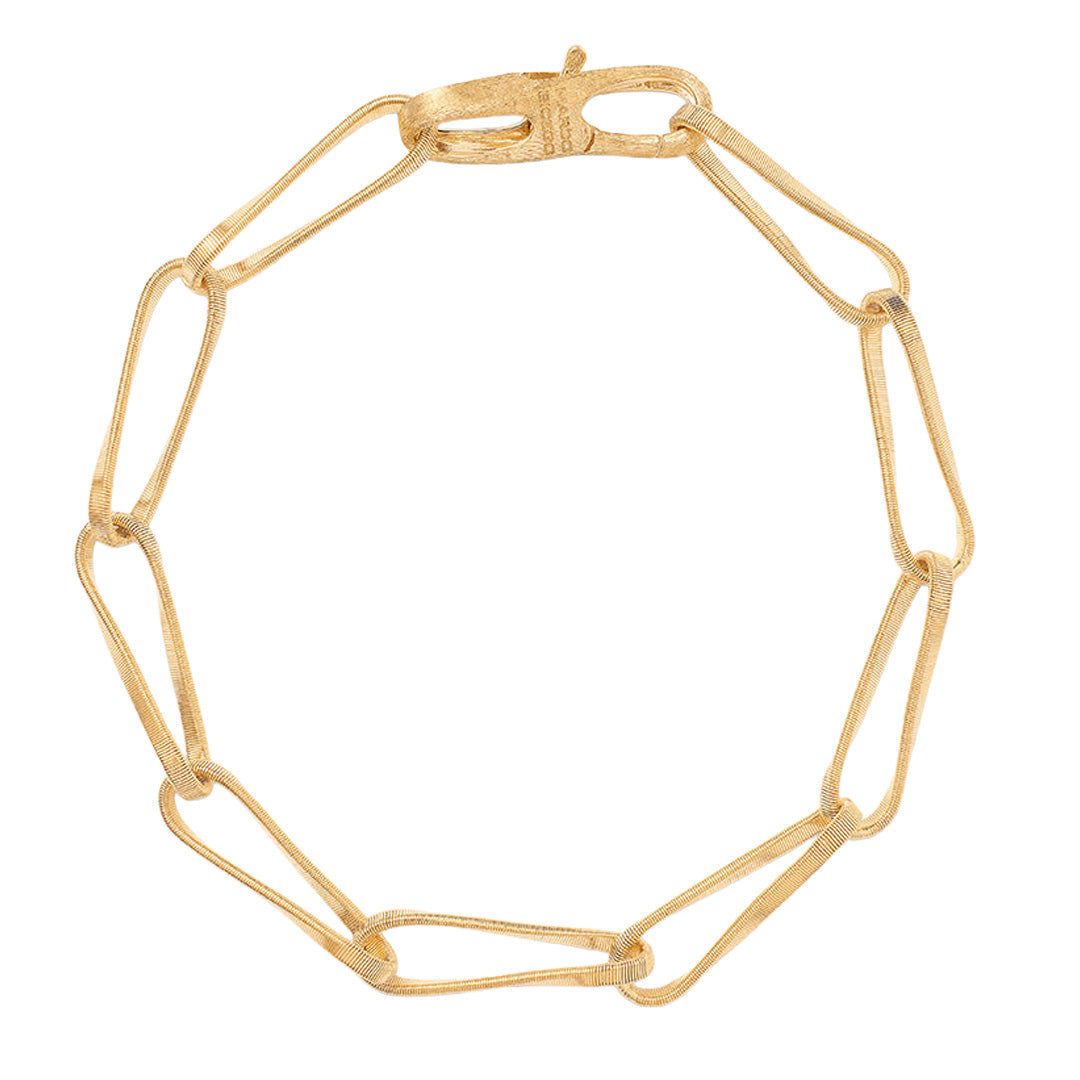 Marco Bicego 18K Yellow Gold Twisted Coil Link Bracelet - NAGI