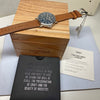 Shinola Canfield Model C56 Quartz 43MM Continental Blue Dial Leather Watch S0120273241