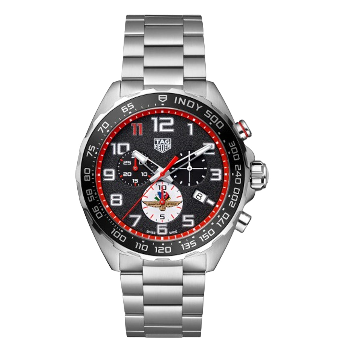 TAG Heuer Formula 1 Special Edition Indy 500 Quartz 43MM black Dial Watch
