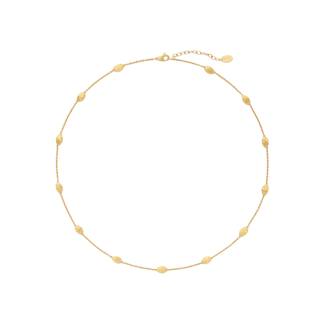 Marco Bicego 18K Yellow Gold Siviglia Short Small Bean Necklace