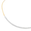 Marco Bicego 18K Yellow Gold Single Strand Coil Collar with Diamond Bar