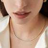 Marco Bicego 18K Yellow Gold Single Strand Coil Collar with Diamond Bar