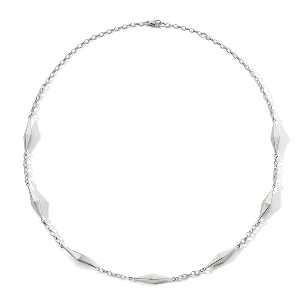 Points North Sterling Silver Necklace - NAGI
