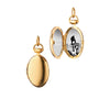 Petite "Anna" 18K Gold Locket Charm