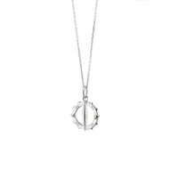 Small "Points North" Sterling Silver Necklace