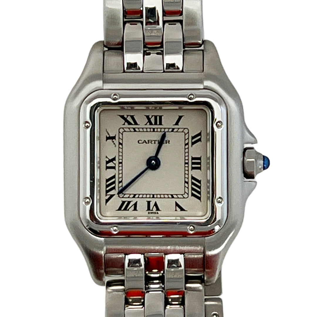 Pre-Owned Cartier Panthere Stainless Steel Watch 1320