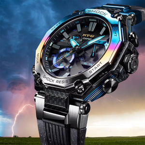 Casio G-Shock MTGB2000YST1 Storm Chaser Rainbow Blue Limited Edition MTG Watch