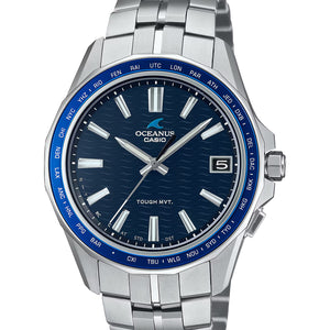 Casio Oceanus Manta Sapphire Blue OCWS400-2A Titanium Watch