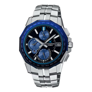 Casio Oceanus Manta Sapphire Blue OCWS6000-1A Titanium Watch