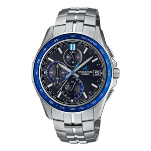 Casio Oceanus Manta Sapphire Blue Black OCWS7000D-1A Titanium Watch