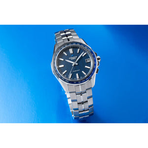 Casio Oceanus Manta Sapphire Blue OCWS400-2A Titanium Watch