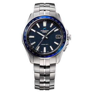 Casio Oceanus Manta Sapphire Blue OCWS400-2A Titanium Watch