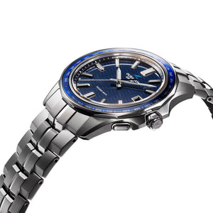 Casio Oceanus Manta Sapphire Blue OCWS400-2A Titanium Watch