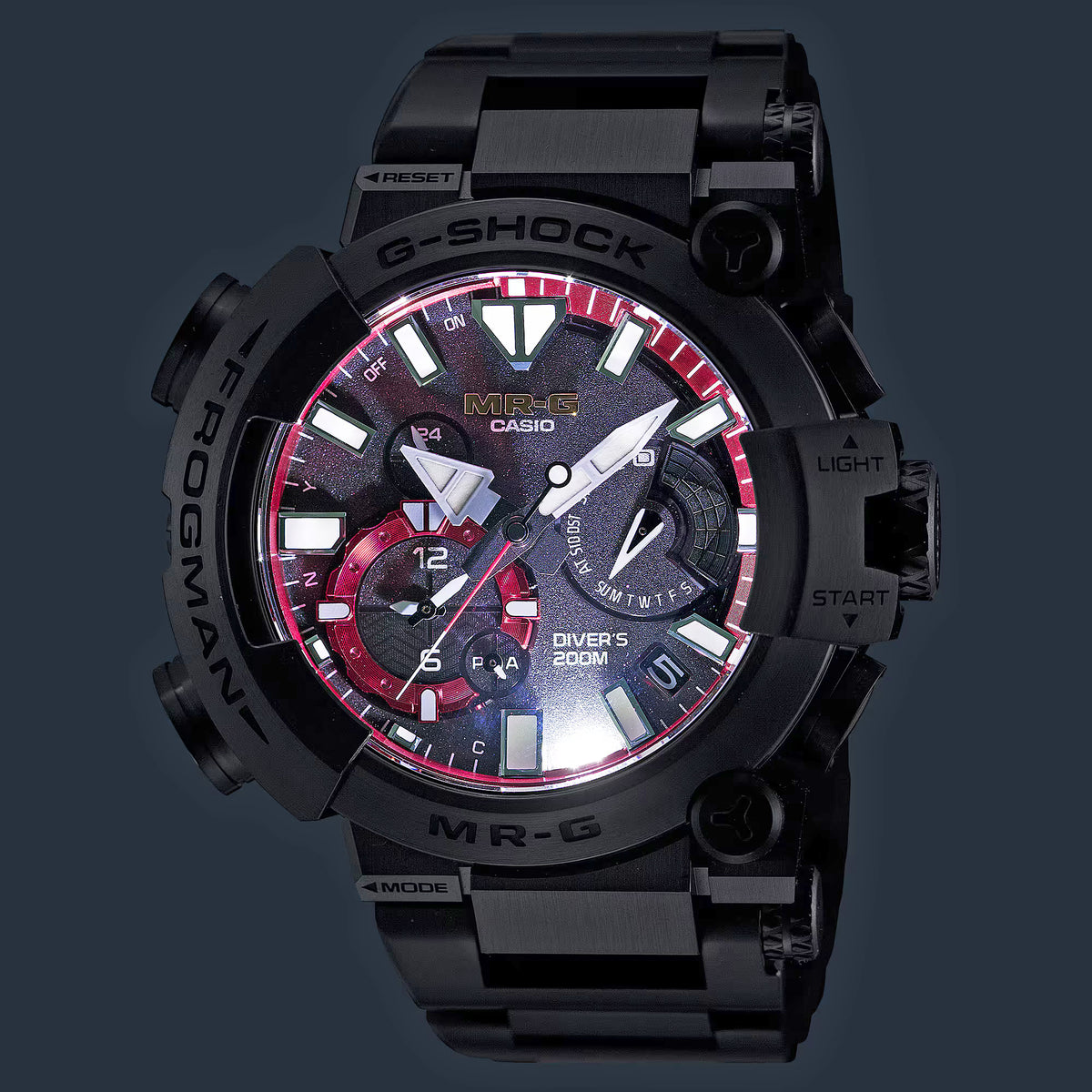 Casio G-SHOCK MRG Frogman Red Anniversary Watch MRGBF1000B-1A Image 4