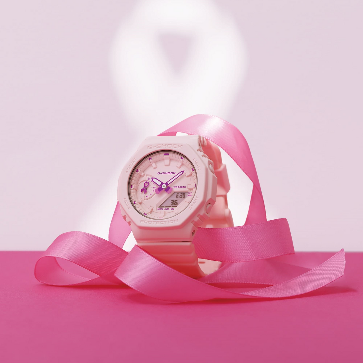 Casio G-Shock Pink Ribbon 2026 Watch Image 1