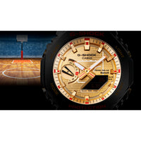 Casio G-Shock Rui Hachimura 2024 CasiOak Stainless Gold Watch GBM2100RH-1A Image 3