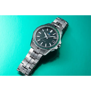 Casio Oceanus Manta Sapphire Green OCWS400-3A Titanium Watch