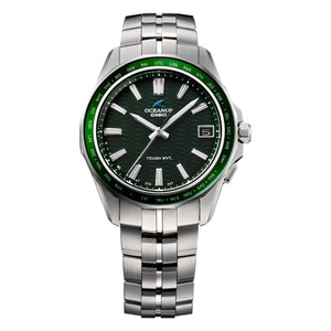 Casio Oceanus Manta Sapphire Green OCWS400-3A Titanium Watch