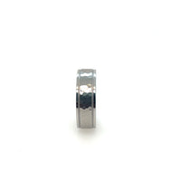 Cobalt Chrome Hammered Migrain Ring img3