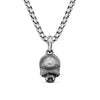 David Yurman Gents Memento Mori Skull Amulet in Sterling Silver, 16mm